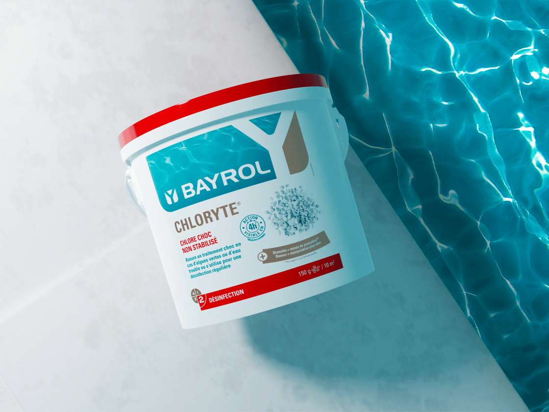 Chloryte® Immediate, quick shock treatment for your pool | Bayrol